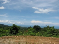 View from lot 6 Bella Vista Uvita Costa Rica