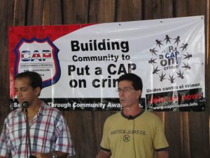 CAP on crime meeting in Dominical Costa Rica
