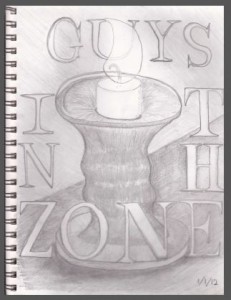 Guys In The Zone Drawing Use your brain