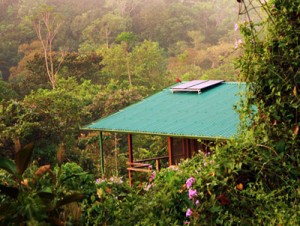 solar powered cabin in costa rica