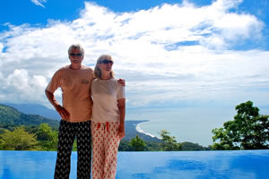 One of the screaming ocean views in the southern pacific zone of Costa Rica.