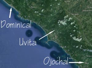 Costa Rica's Southern Pacific Zone Map