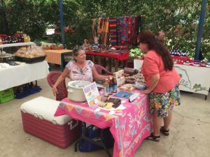 Diana - coordinator of the Uvita farmers market.