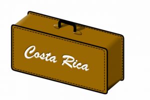 Suitcase for a move to Costa Rica
